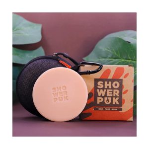"🚿 3-in-1 Shower Soap Bar for Body, Face & Hair! 🍊 Infused with Argan Oil, Orange & Shea Butter for Eco-Friendly, Vegan Moisturizing! 🌿 Plastic-Free & Travel