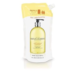 🍊✨ Sweet Mandarin & Grapefruit Hand Wash Refills! 🌿🌱 1L each, pack of 3! 🙌🏼 Vegan friendly and eco-friendly! 💚 #handwash #