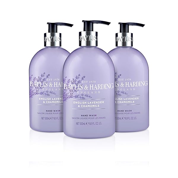 5771f127ea244ddbbdf8475642b837c0tplv-tulkllf4y5-origin-jpeg.jpeg ✨ Treat yourself with this calming English Lavender and Chamomile Hand Wash! 🌿 500 ml in each pack of 3, perfect for keeping your hands clean and feeling refreshed. 🧼 Plus, it's vegan friendly