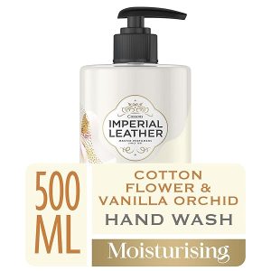 🌸✨Luxurious Antibacterial Hand Wash! With Cotton Flower, Vanilla Orchid, and Signature Oil Blend for soft, germ-free hands! Get a Bulk Pack of 6 x 500ml bottles for ultimate skin care!