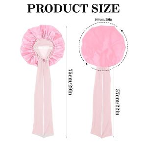 582ff0974a024e15b7b272756d5bab1dtplv-tulkllf4y5-origin-jpeg.jpeg Get your beauty sleep in style with this luxurious adjustable satin sleep bonnet! Say goodbye to frizzy hair and hello to silky smooth locks with this soft elastic band bonnet. Perfect for curly hair and braids. Available in cute pink color! #