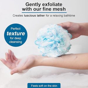 586d6f48c5904b6c92d8b14506de9341tplv-tulkllf4y5-origin-jpeg.jpeg Get that spa-like experience at home with these luxurious 75g shower puffs for both women and men! Soft and exfoliating, these bath scrunchies come in a set of 4 flower colors. Treat yourself to a refreshing shower experience