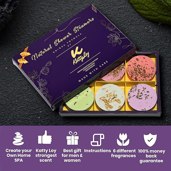 Transform your shower routine with these luxurious natural shower steamers bath bombs! The perfect gift for any woman in your life - girlfriend, mum, nan, or wife. Lavender, rose, and mint scents will transport you to a spa-like experience