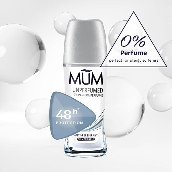 48 Hour Odor Protection! No Alcohol, All-Natural Ingredients, Eco-Friendly Glass Bottle, Fragrance-Free, Vegan-Friendly, Pack of 6! #Deodorant #CleanBeauty #Sustainability #VeganFriendly