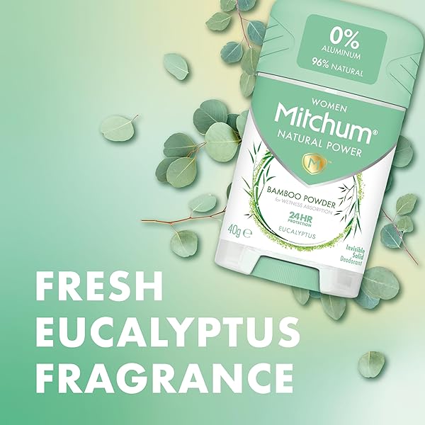 Get fresh and stay natural with this vegan, cruelty-free deodorant stick! Made with 96% natural ingredients, including refreshing eucalyptus. Say goodbye to aluminum and hello to a healthier choice for your body!