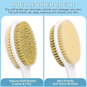 5c7b6f2b148c40ef9ced8876b01eb56ftplv-tulkllf4y5-origin-jpeg.jpeg Get that smooth, glowing skin you've always wanted with this exfoliating back scrubber brush! Perfect for shower time or dry brushing, the long handle makes it easy to reach every inch. Say goodbye to rough, dull skin and hello to