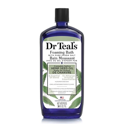 Get ready to relax and rejuvenate with this luxurious foaming bath oil made with nourishing hemp seed oil! 🌿✨ #selfcare #bathtime #hempoil