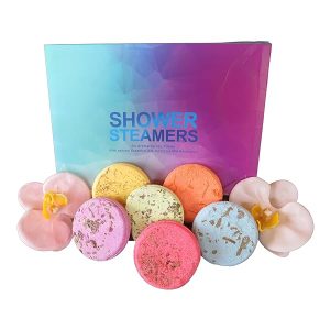 🌿 Elevate your shower routine with these handmade vegan aromatherapy shower steamers! Indulge in the scents of citrus and floral while enjoying a spa-like experience at home. Treat yourself to relaxation and self-care with this cruelty-free