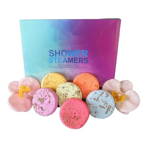 🌿 Elevate your shower routine with these handmade vegan aromatherapy shower steamers! Indulge in the scents of citrus and floral while enjoying a spa-like experience at home. Treat yourself to relaxation and self-care with this cruelty-free