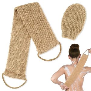 62cb9340af104abcb755d84f5896d966tplv-tulkllf4y5-origin-jpeg.jpeg Get silky smooth skin with this 2pc exfoliating body scrubber set! Made with natural hemp, this back scrubber and exfoliator glove removes dead skin for a deep clean in the shower. Perfect for men and women! #