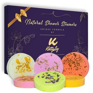 Transform your shower routine with these luxurious natural shower steamers bath bombs! The perfect gift for any woman in your life - girlfriend, mum, nan, or wife. Lavender, rose, and mint scents will transport you to a spa-like experience