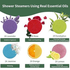 🚿 Transform Your Shower Routine with 12 Aromatherapy Shower Steamers! 💫 Indulge in Strong Scents and Relaxation with this Luxury Gift Set 🎁 Perfect for Self Care and Spa Vibes! #Sh