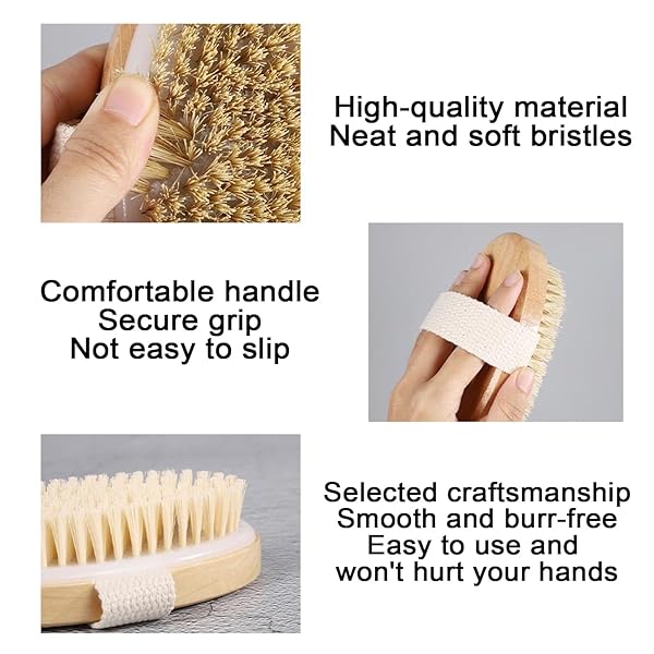 657604c30ec54171bf2eec5a4a100006tplv-tulkllf4y5-origin-jpeg.jpeg Get your skin glowing with this 2-piece body brush set! 🚿✨ Exfoliate and stimulate blood circulation with the dry brush back scrubber and loofah body scrubber. Say goodbye to cellulite and hello to smoother skin