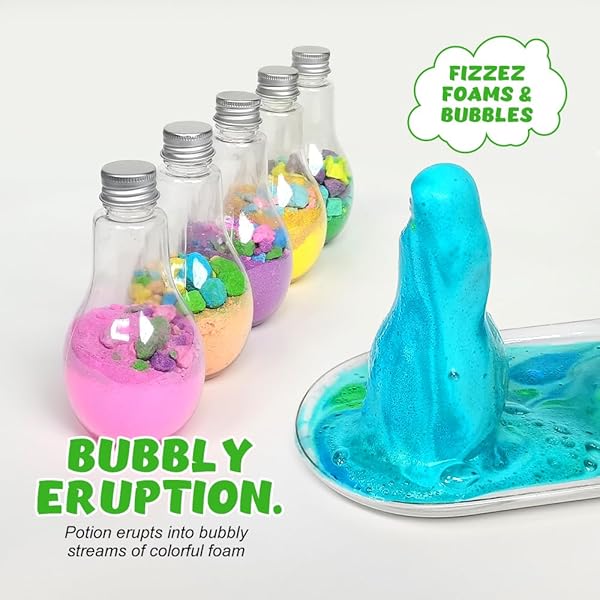 🛁✨ 6 Large Bath Bombs Potion Set for Kids! 🌈🔬 Colorful & Fizzy Fun! 🎁 Perfect Surprise Gift for Boys & Girls! 🧪 Educational STEM Bubble Bath Kit!