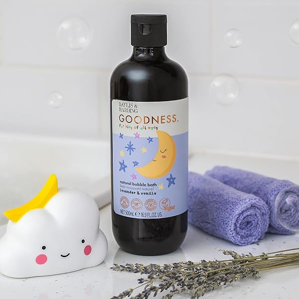 🌿✨Get ready for an epic bubble bath experience with this lavender & vanilla goodness! Made for kids, but adults love it too! 🛁💕 #vegan #bubblebath