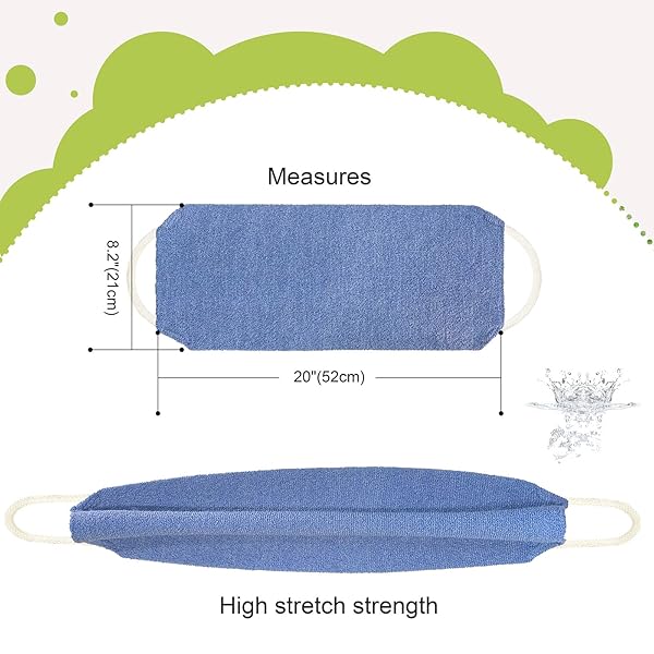 Get that spa-like shower experience at home with this Double-Sided Back Scrubber! 🚿 Say goodbye to hard-to-reach spots and hello to smooth, glowing skin. Perfect for both men and women! #showergoals #exfol