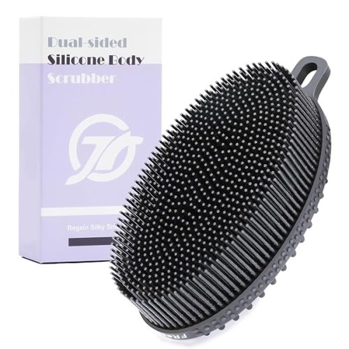 6b81cc27456a4033a09498aa188f0e77tplv-tulkllf4y5-origin-jpeg.jpeg Say goodbye to messy loofahs with this gentle silicone body scrubber! Perfect for the whole family, easy to clean and durable. Keep your skin clean and healthy with this hygienic bath brush. #skincare #bodys