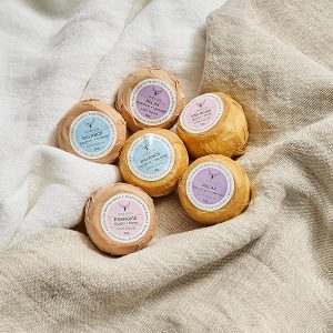 Pamper Yourself with These Luxurious Crystal Bath Bombs! Perfect for a Relaxing Spa Day at Home. Great Gift Idea for Birthdays, Anniversaries, or Just Because! Vegan and Organic Ingredients for a Self-Care Treat. #