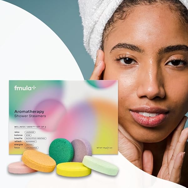 Transform your shower routine with these 6 pack aromatherapy shower steamers! Pamper yourself with strong scents of lavender, rose, peppermint, and eucalyptus. Natural, soothing, and perfect for a relaxing shower experience.