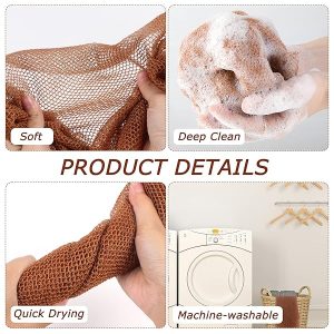 70b4b9c9e0444985a4e641beed1237e3tplv-tulkllf4y5-origin-jpeg.jpeg Get your skin glowing with this 2-in-1 African exfoliating net sponge! 🚿 Say goodbye to dead skin, dirt, and oil for a fresh and clean feel. Available in 80x30cm in white and brown.