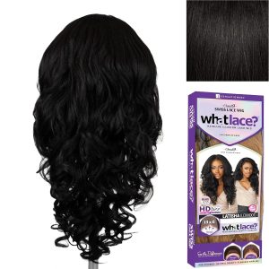Get ready to slay with the illusion lace front Cloud 9 wig! Hand-tied, pre-plucked, and natural hairline for flawless style. Say goodbye to bad hair days with the Whatlace LATISHA wig in stunning shade 1