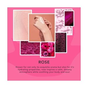 🌹✨ Luxe Rose Oil Bubble Bath for Hydrated Skin! 🛁💦 Infused with Vitamins and Antioxidants for glowing skin! 🌟💕 Relax with the scent of fresh rose petals!