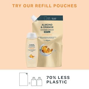 73381aa19f814fea99a7309c716e30edtplv-tulkllf4y5-origin-jpeg.jpeg Get that refreshing and invigorating shower experience with this duo of Almond & Orange Shower Gel! 🍊✨ Double the size for double the fun - 2 x 500ml bottles to keep you feeling clean and energized all day
