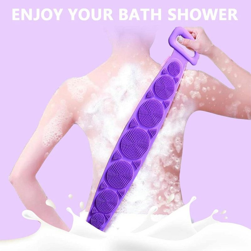 751470a909f54e5784ff9c392f298ba2tplv-tulkllf4y5-origin-jpeg.jpeg Get the ultimate spa experience at home with this 34-inch silicone body brush! 🚿 Exfoliate and massage your skin with ease using the double-sided design. Perfect for both men and women! #ShowerTime #SelfCare #Skin