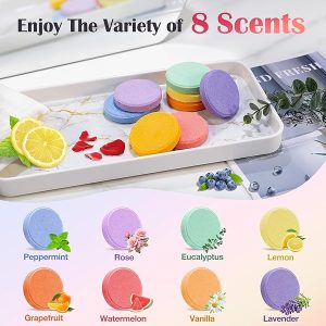 🎁✨ Treat yourself or someone special to a luxurious spa experience with these shower steamers! Perfect for birthdays, Valentines, or just because. Personalize your relaxation with 8 amazing scents! #selfcare #giftideas #