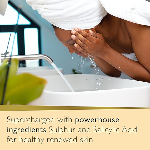 Get Clear Skin with this Powerful Acne-Fighting Scrub Soap! 💥 Say Goodbye to Breakouts with Salicylic Acid and Sulphur! ✨ #SkincareRoutine #TikTokBeauty