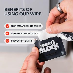 7f2d24a1ff954fc0bda1a578820f3f95tplv-tulkllf4y5-origin-jpeg.jpeg Stop the sweat with these powerful wipes! Clinically proven to tackle hyperhidrosis and keep you dry for days. Perfect for men, women, and teens. Dermatologist tested and unscented. Stay fresh all day long with 10 wipes