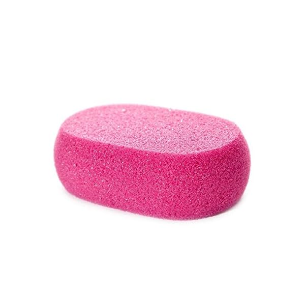 Upgrade your shower game with this fun and colorful oblong bath sponge! With a variety of colors to choose from, you'll never have a boring shower again. #bathsponge #showerfun #colorfulsponge