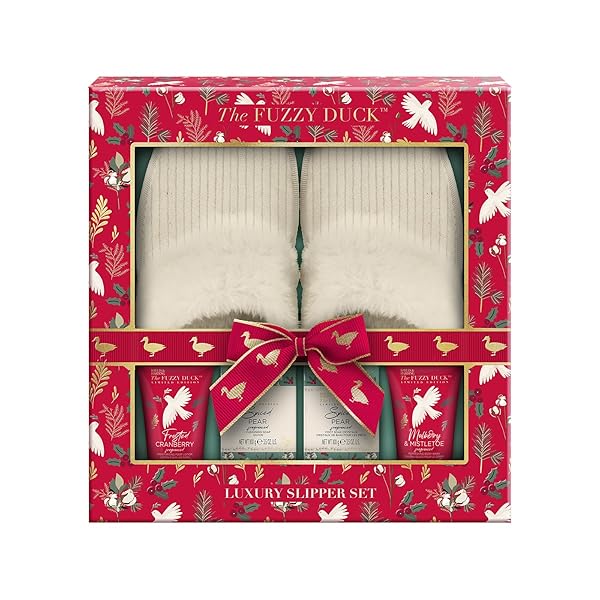 Cozy up this winter with the ultimate luxury slipper gift set! 🎁🧦 Embrace the winter wonderland vibes in these vegan-friendly fuzzy duck slippers. Treat yourself or someone special! #WinterWonderland #GiftIdea