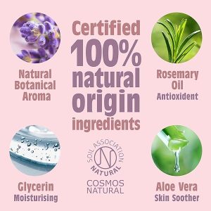 🌿🌸 Eco-Friendly & Vegan Lavender Vanilla Deodorant Roll-On! 🌱✨ 100% Natural Ingredients for Effective Protection! 🙌🐰 Perfect for Women, Men & Kids! 💜