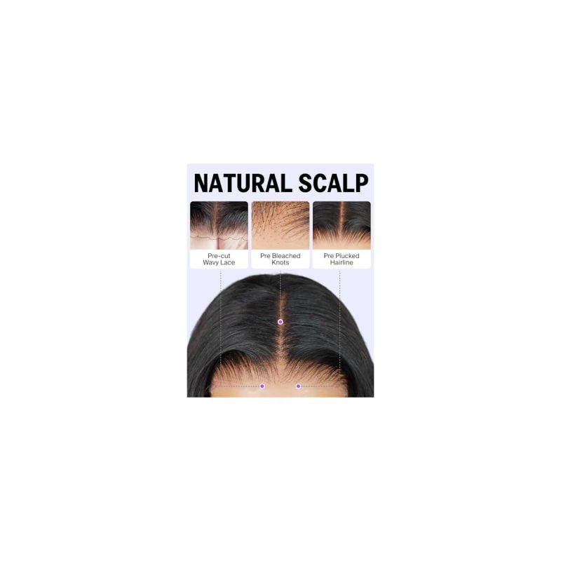 Get ready to slay with this 5x6 pre-cut lace front wig! Perfect for black women, this glueless 12A quality human hair wig features a salon-quality loose body wave with 220% density. Pre-plucked and