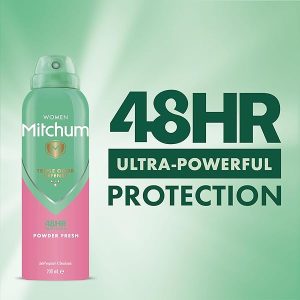 Stay fresh all day with this powerful 48HR protection deodorant spray for women! Triple odor defense and powder fresh scent to keep you feeling confident and dry. #FreshnessGoals #DeodorantSpray