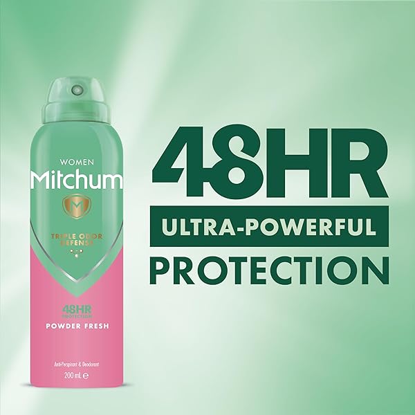 Stay fresh all day with this powerful 48HR protection deodorant spray for women! Triple odor defense and powder fresh scent to keep you feeling confident and dry. #FreshnessGoals #DeodorantSpray