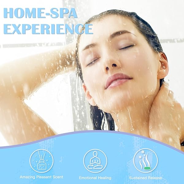 ✨Transform your shower into a spa with these Aromatherapy Shower Steamers! 🚿💫 8-pack of shower bombs with essential oils for ultimate relaxation and self-care. Perfect for a pampering gift or a luxurious spa