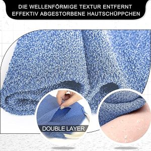 Get that spa-like shower experience at home with this Double-Sided Back Scrubber! 🚿 Say goodbye to hard-to-reach spots and hello to smooth, glowing skin. Perfect for both men and women! #showergoals #exfol