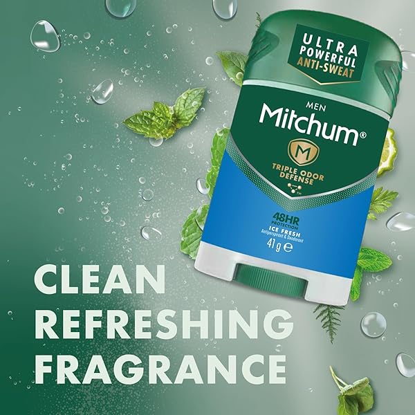 Stay fresh all day with this long-lasting deodorant stick for men! Triple odor defense and 48-hour protection in a cool Ice Fresh scent. #Freshness #StayFresh #DeodorantStick