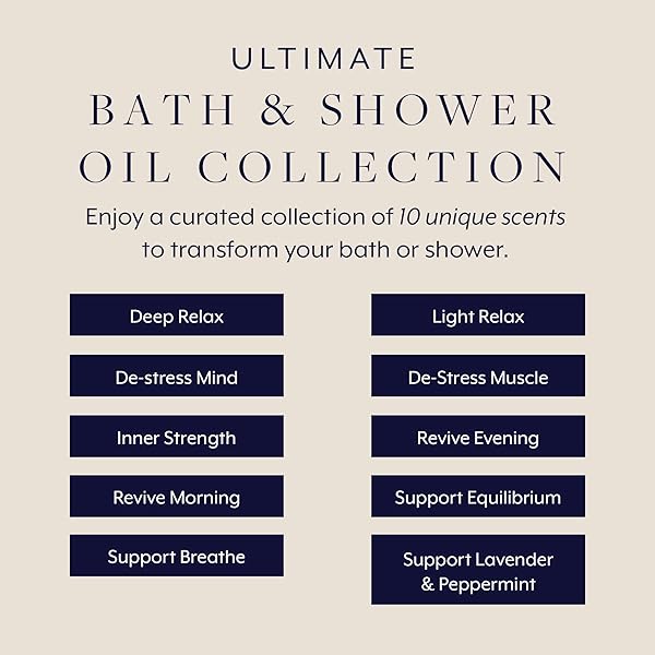 ✨ Elevate your self-care routine with this luxurious collection of 10 bath & shower oils! Infused with essential oils and the purest, ethically sourced natural ingredients for the ultimate wellbeing experience. 🌿🛁 #selfcare