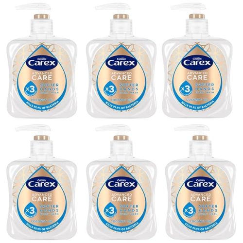 🌟 Keep Hands Soft & Clean with Moisturising Antibacterial Hand Wash! 💦 3x More Moisturisers for Ultimate Hydration & Protection! 🧼 Stock up with Bulk Buy Pack of 6 x 250ml
