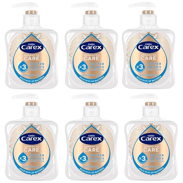 🌟 Keep Hands Soft & Clean with Moisturising Antibacterial Hand Wash! 💦 3x More Moisturisers for Ultimate Hydration & Protection! 🧼 Stock up with Bulk Buy Pack of 6 x 250ml