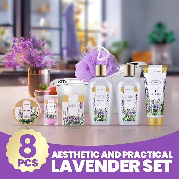 96caa7daf1054436903451359478e5aatplv-tulkllf4y5-origin-jpeg.jpeg Ultimate Relaxation Kit for Her! Lavender Bath Set with Bubble Bath & Body Lotion. Perfect for Birthdays, Mother's Day, or Christmas! Treat yourself or gift it to a loved one 💜🎁 #pam