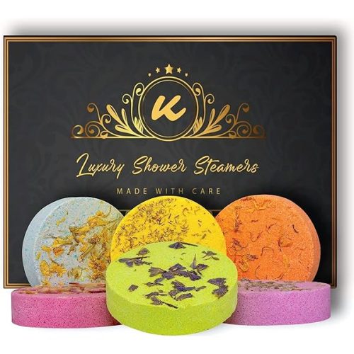 🚿✨Luxury Shower Steamers Fizzers Set for a Spa-like Experience at Home! Perfect Gift for anyone special in your life - Valentine's Day, birthdays, or just because! Moisturize and relax with Lavender