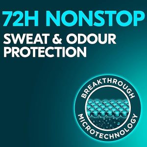 Stay fresh and active all day with this powerful anti-perspirant deodorant spray! With MotionSense technology for nonstop protection against sweat and odour for up to 72 hours. Perfect for any sporty guy on the go!