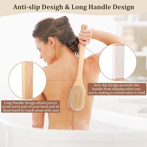 9cbad3f4f0a2458486c83556f3f2e08ftplv-tulkllf4y5-origin-jpeg.jpeg Get that smooth skin you've always wanted with this versatile back scrubber body brush! Perfect for shower time or dry brushing, this exfoliating brush with a long handle will leave your skin feeling refreshed and rejuvenated. #skincare #exfol