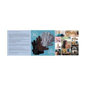 Get glowing skin with these exfoliating gloves! Made with rayon bamboo, these bath/shower gloves will leave your skin feeling smooth and soft. Say goodbye to ingrown hairs and dead skin with these exfoliator mitt scrub gloves in a trendy