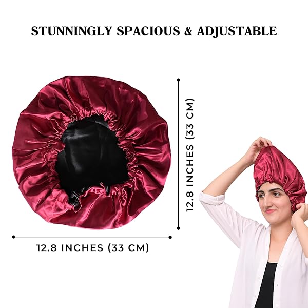 9e7fc59097e74421a48ea769f5cbd767tplv-tulkllf4y5-origin-jpeg.jpeg ✨Silk Hair Bonnets for Curly Queens! 💁♀️ Say goodbye to frizz & hello to beautiful curls with these stylish sleep caps! 2pcs set in Black & Peach Pink! 💖 #Curly