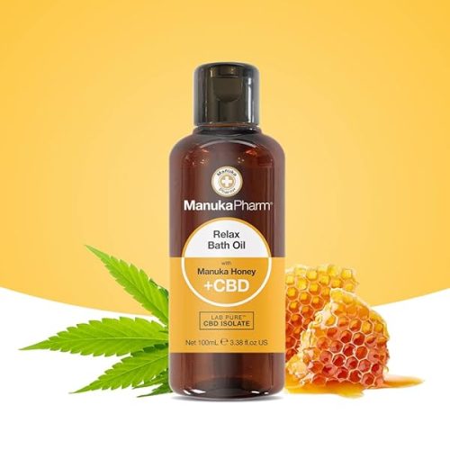 Get ready to relax and unwind with this luxurious CBD bath oil! Perfect for a pampering self-care day. #CBD #BathOil #Relaxation